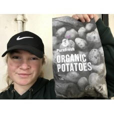 NEW SEASONS PUREFRESH ORGANIC AGRIA POTATOES 1.2KG Bag Hawkes Bay Grown